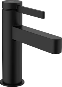 Hansgrohe Finoris Pillar Tap 100 For Cold Water Without Waste Set Matt Black