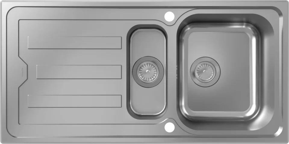Hansgrohe S44 Sinks 1060 X 560 X 240mm Stainless Steel product image - Image 1