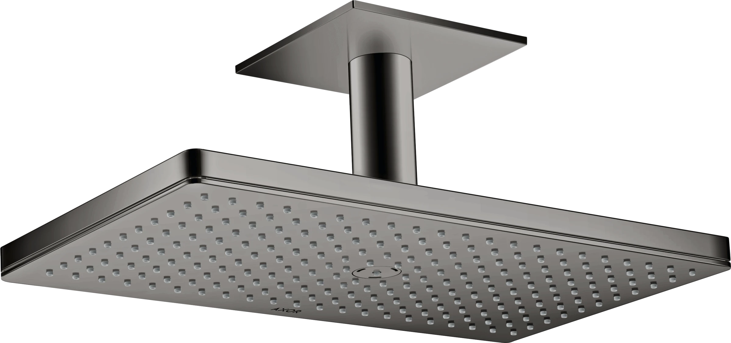 Axor Showersolutions Overhead Shower 460/300 1jet With Ceiling Connection Polished Black Chrome