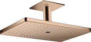 Axor Showersolutions Overhead Shower 460/300 3jet With Ceiling Connection Polished Red Gold
