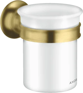 Axor Montreux Toothbrush Tumbler Brushed Brass