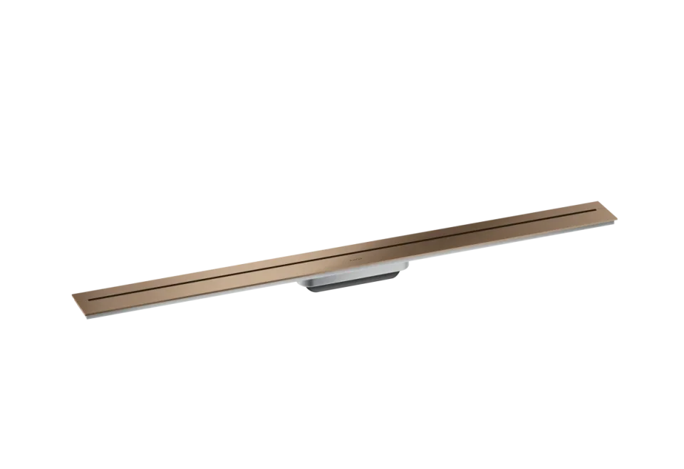 Axor Drain Finish Sets Shower Wastes 1182 X 163 X 85mm Rose Gold/gold - Brushed product image - Image 1
