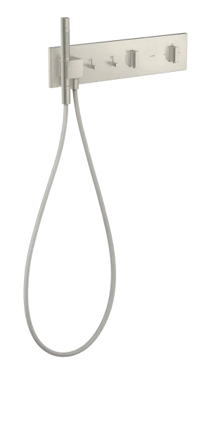 Axor Showercomposition Thermostatic Shower Mixer Concealed 560 X 390 X 150mm Stainless Steel