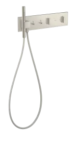 Axor Showercomposition Thermostatic Shower Mixer Concealed 560 X 390 X 150mm Stainless Steel