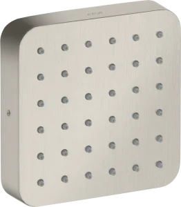 Axor Citterio E Shower Module 120/120 For Concealed Installation Softsquare Stainless Steel