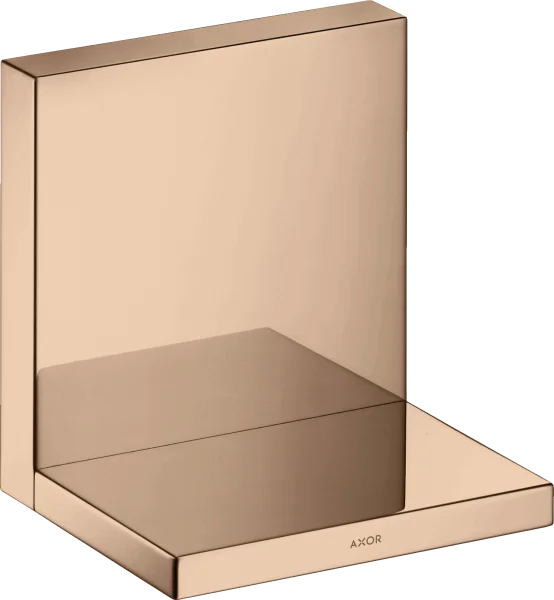 Axor Showersolutions Shelf 120 Mm X 120 Mm Polished Red Gold