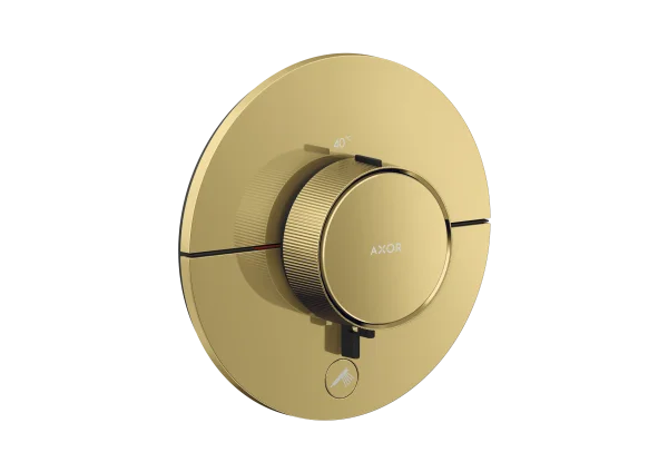 Axor Showerselect Id Thermostatic Shower Mixer Concealed 269 X 242 X 179mm Gold - Polished