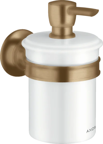 Axor Montreux Liquid Soap Dispenser Wall-mounted Brushed Bronze