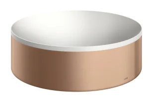 Axor Suite Washbasins 500 X 500 X 307mm Rose Gold/gold - Brushed
