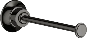 Axor Montreux Toilet Roll Holder Without Cover Polished Black Chrome