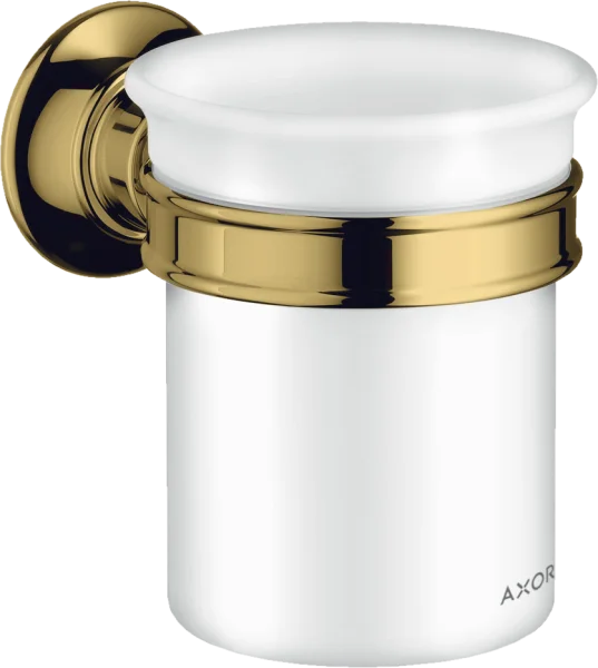 Axor Montreux Toothbrush Tumbler Gold Polished