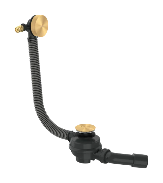 Axor Exafill Complete Set Basic Body And Finish Set With Bath Filler 501 X 263 X 128mm Gold - Brushed