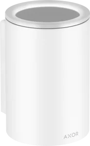Axor Universal Circular Tooth Brush Tumbler 260 X 167 X 105mm White - Matt