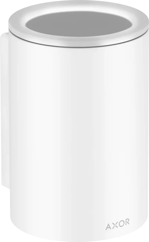 Axor Universal Circular Tooth Brush Tumbler 260 X 167 X 105mm White - Matt product image - Image 1