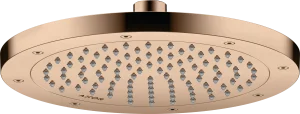 Axor Showersolutions Overhead Showers 283 X 265 X 91mm Rose Gold/gold - Polished