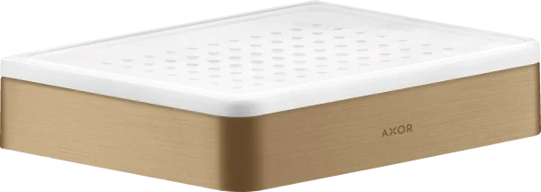 Axor Universal Softsquare Soap Dish / Shelf Brushed Bronze