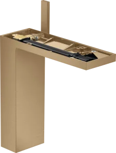 Axor Myedition Single Lever Basin Mixer 230 With Push-open Waste Without Plate Brushed Bronze