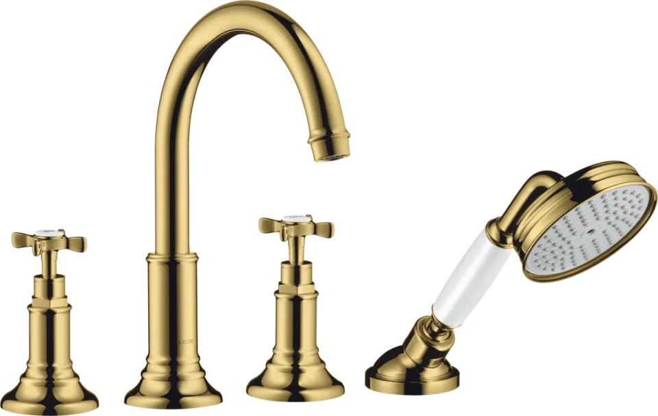 Axor Montreux Bath Mixers Concealed 504 X 263 X 128mm Gold - Polished product image - Image 1