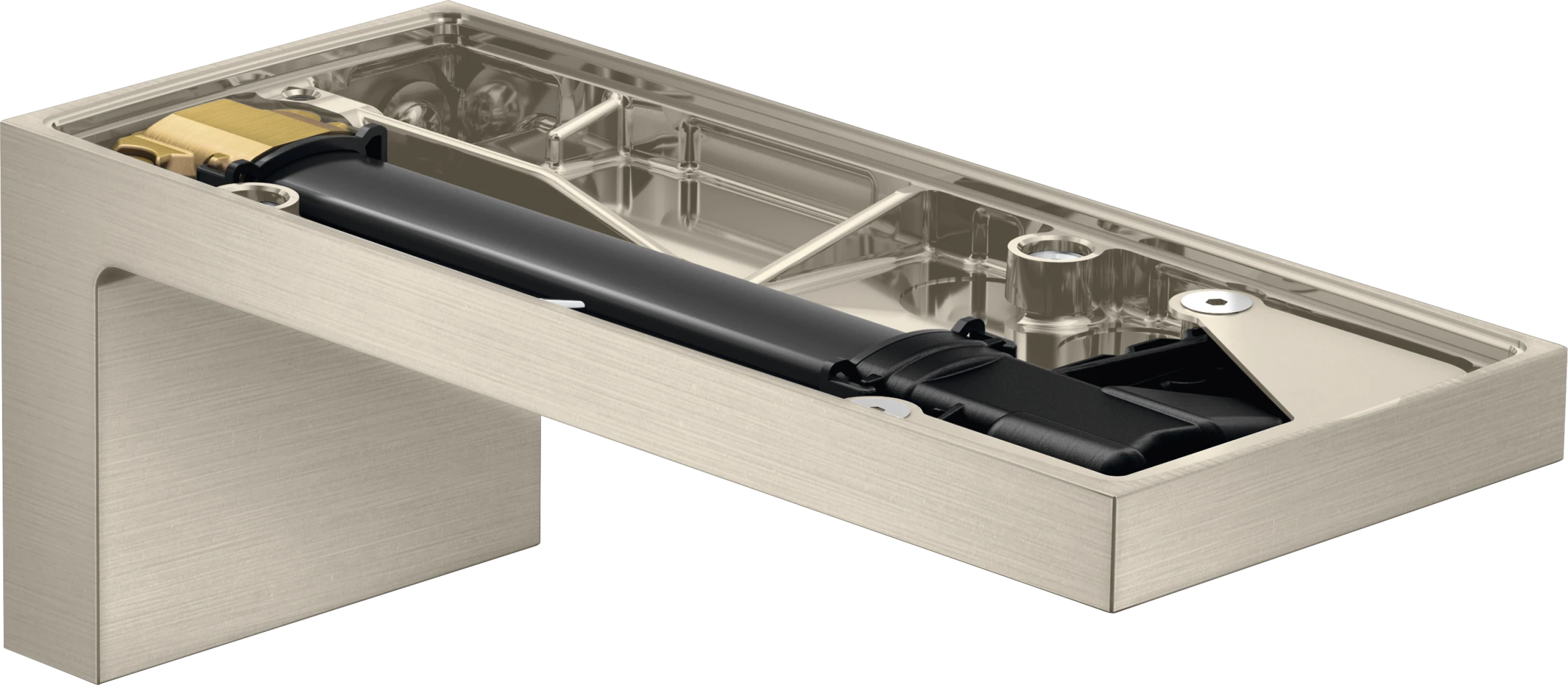 Axor Myedition Bath Spout Without Plate Brushed Nickel