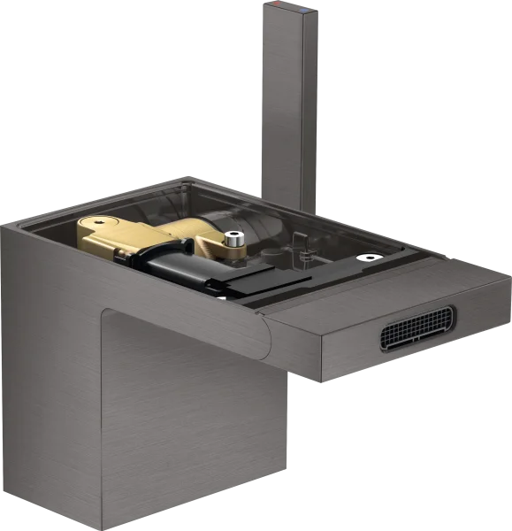 Axor Myedition Bidet Mixers 350 X 270 X 140mm Gunmetal/chrome - Brushed