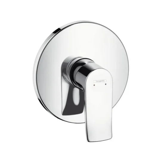 Hansgrohe Metris Shower Mixers Concealed 225 X 185 X 135mm Chrome detail view - Image 2