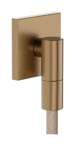 Hansgrohe Fixfit Fine E Wall Outlet 97 X 83 X 65mm Bronze - Brushed
