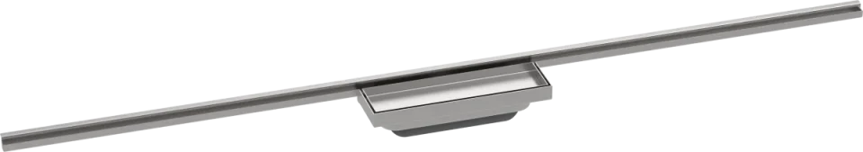 Hansgrohe Raindrain Minimalistic Finish Sets Shower Wastes 1395 X 165 X 85mm product image - Image 1