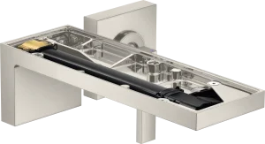 Axor Myedition Single Lever Basin Mixer For Concealed Installation Wall-mounted With Spout 221 Mm Without Plate Stainless Steel