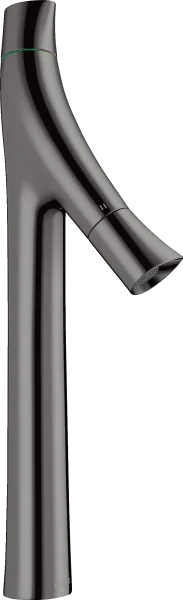 Axor Starck Organic 2-handle Basin Mixer 240 For Wash Bowls With Waste Polished Black Chrome