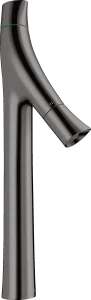 Axor Starck Organic 2-handle Basin Mixer 240 For Wash Bowls With Waste Polished Black Chrome
