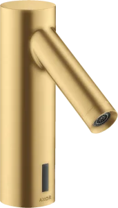 Axor Starck Electronic Basin Mixer Without Temperature Control With 230 V Mains Connection Gold Brushed