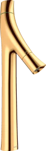 Axor Starck Organic 2-handle Basin Mixer 240 For Wash Bowls With Waste Gold Polished