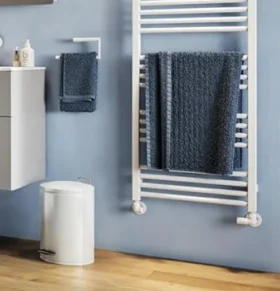 Crosswater Mpro Angled Rad Valve Matt White detail view - Image 2