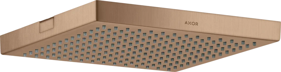 Axor Showersolutions Overhead Showers 365 X 264 X 212mm Rose Gold/gold - Brushed product image - Image 1