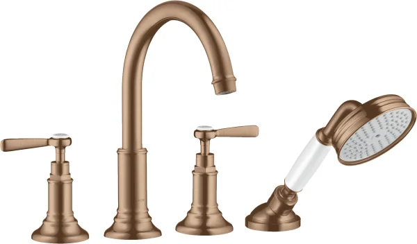 Axor Montreux Bath Mixers Concealed 505 X 270 X 135mm Rose Gold/gold - Brushed