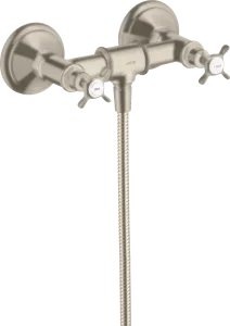 Axor Montreux Shower Mixers Exposed 240 X 180 X 155mm Nickel - Brushed