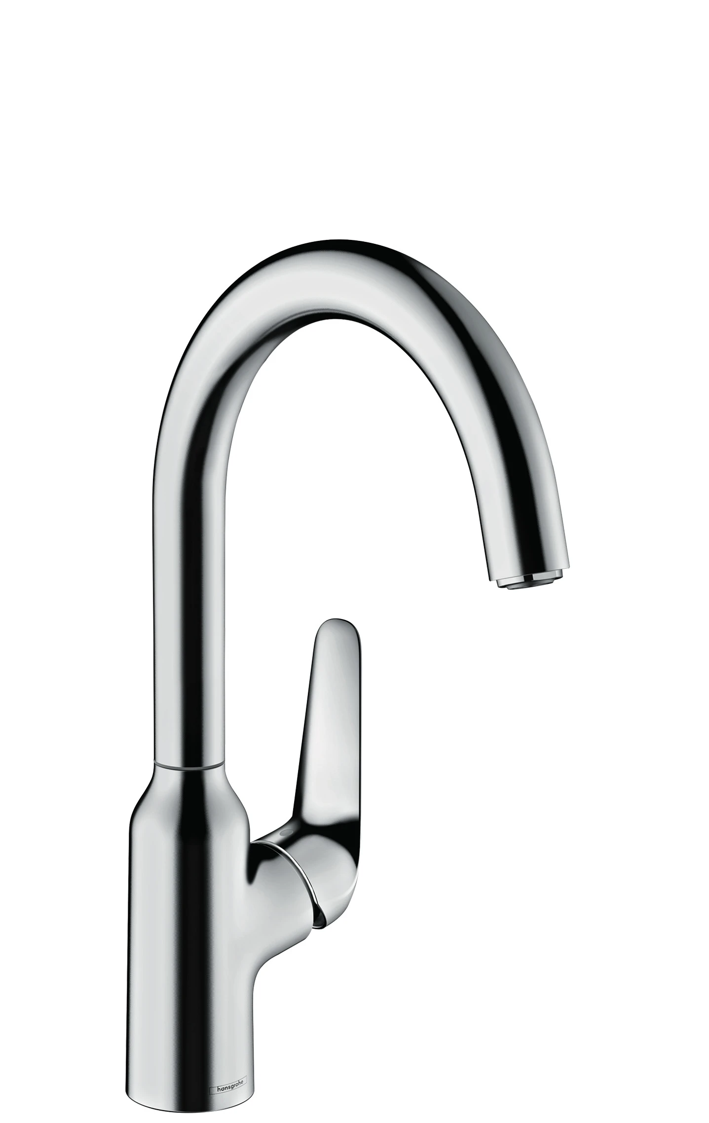 Hansgrohe Focus M42 Single Lever Kitchen Mixer 220, Single Spray Mode Chrome