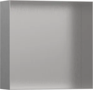 Hansgrohe Xtrastoris Minimalistic Wall Niche Frameless 300/300/100 Brushed Stainless Steel