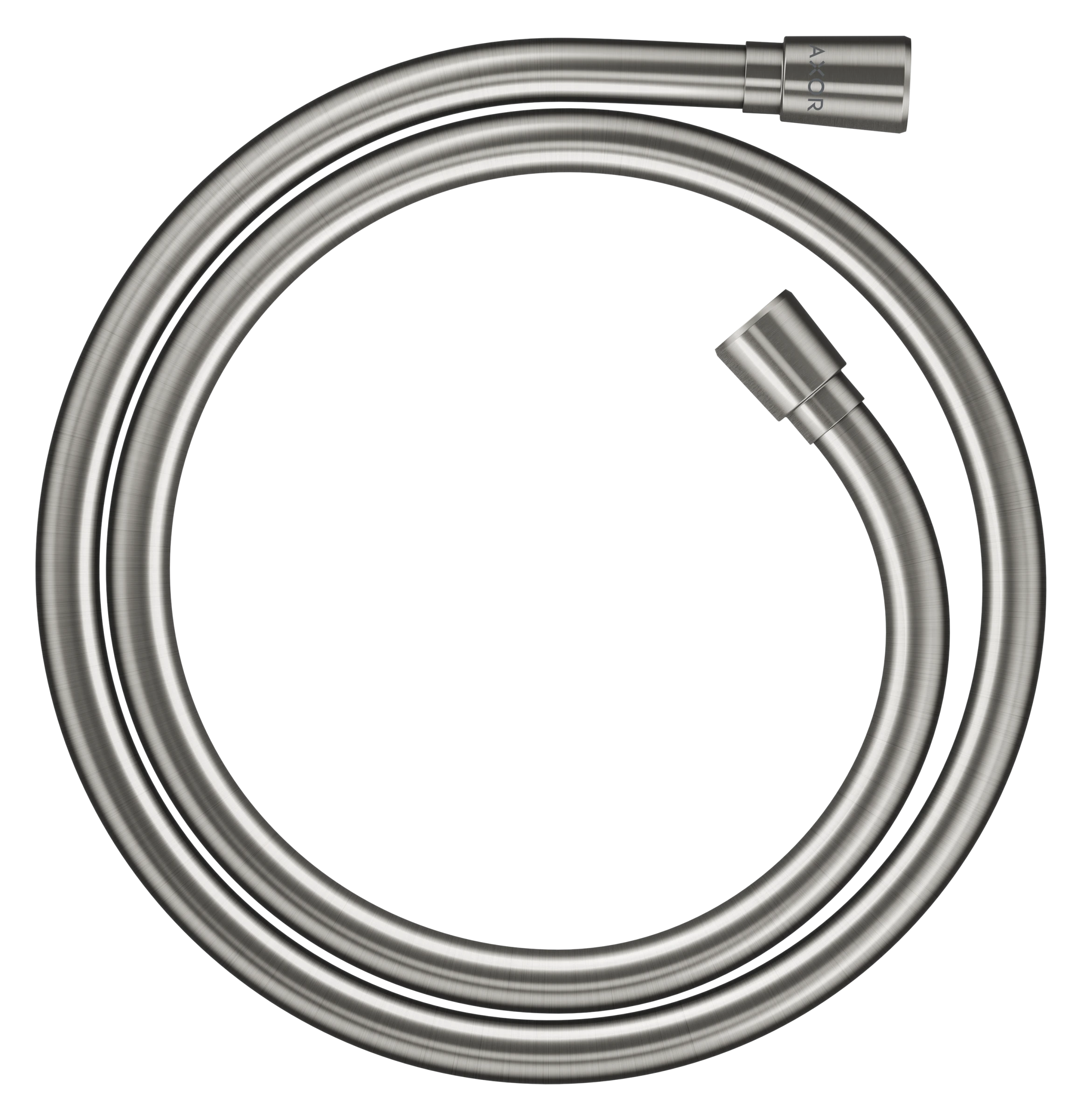 Axor Showersolutions Metal Effect Shower Hose 1.25 M With Conical Nuts Stainless Steel