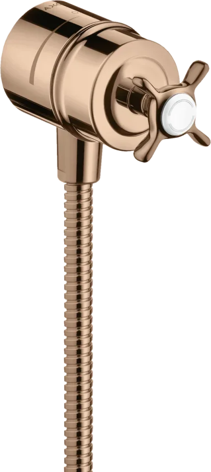 Axor Montreux Shut-off Valves 217 X 78 X 75mm Rose Gold/gold - Polished product image - Image 1