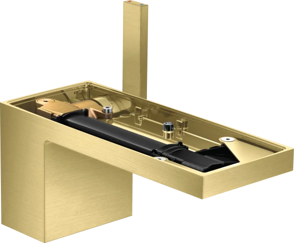 Axor Myedition Single Lever Basin Mixer 70 With Push-open Waste Without Plate Brushed Brass
