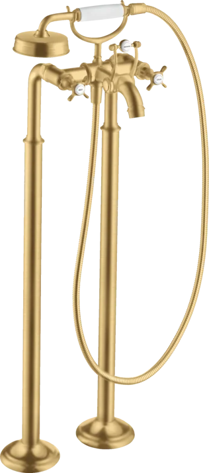 Axor Montreux Bath Mixers Concealed 1190 X 372 X 240mm Gold - Brushed product image - Image 1