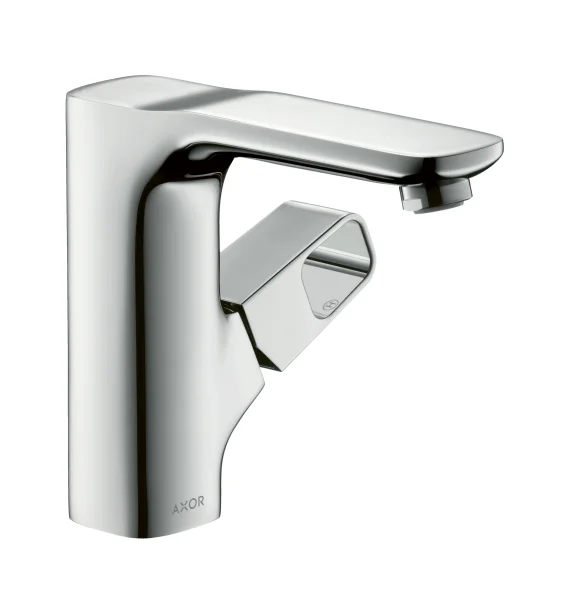 Axor Urquiola Single Lever Basin Mixer 130 Without Pop-up Waste Polished Red Gold