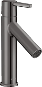 Axor Starck Single Lever Basin Mixer 100 Without Waste Polished Black Chrome