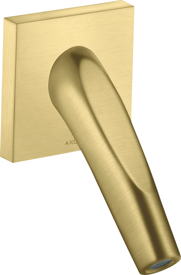 Axor Starck Organic Bath Fillers 220 X 187 X 135mm Brass - Brushed product image - Image 1