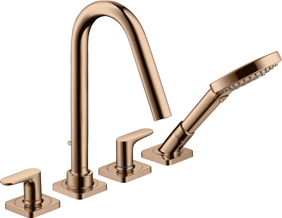 Axor Citterio M Bath Mixers Concealed 510 X 270 X 135mm Rose Gold/gold - Polished product image - Image 1