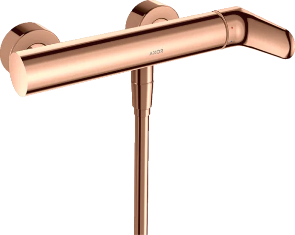 Axor Citterio M Single Lever Manual Shower Mixer For Exposed Installation Polished Red Gold