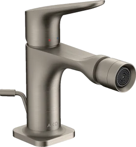 Axor Citterio M Single Lever Bidet Mixer With Pop-up Waste Stainless Steel