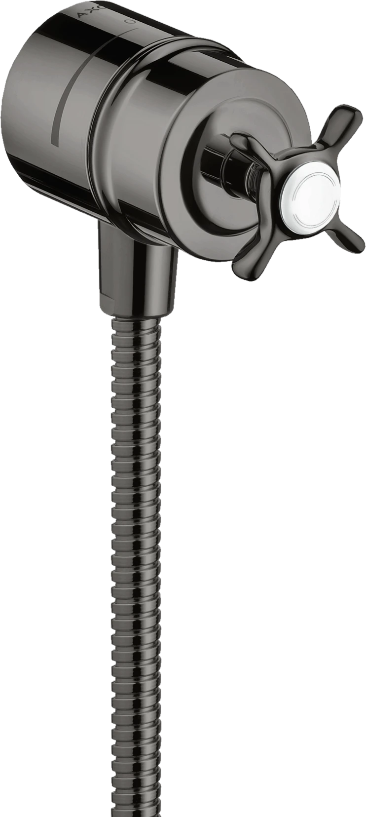 Axor Montreux Shut-off Valves 217 X 78 X 75mm Gunmetal/chrome - Polished