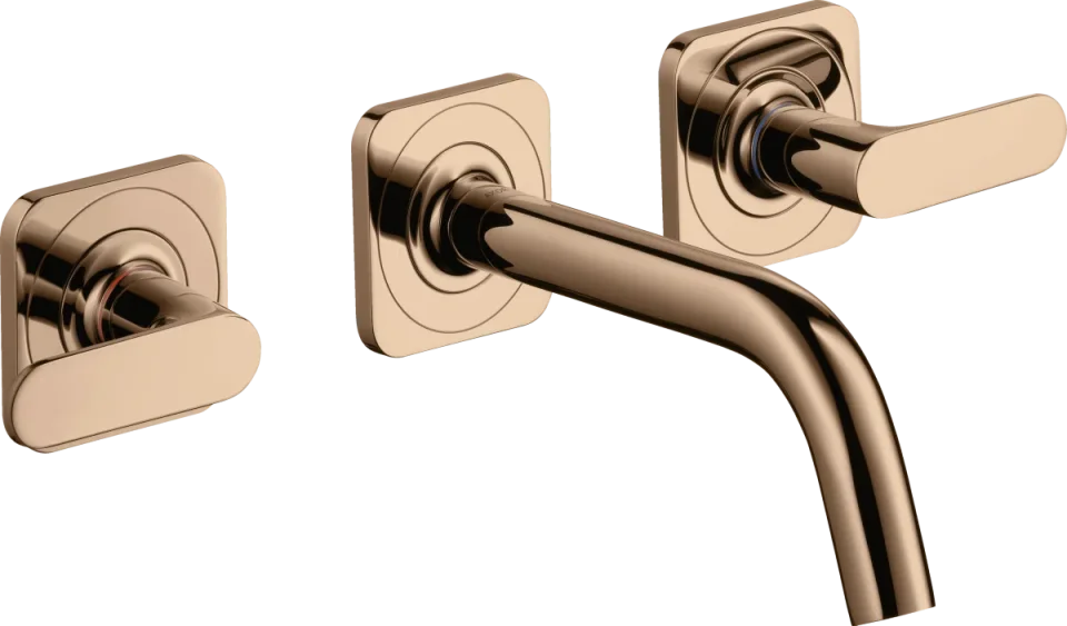 Axor Citterio M Manual Mixers 259 X 239 X 90mm Rose Gold/gold - Polished product image - Image 1
